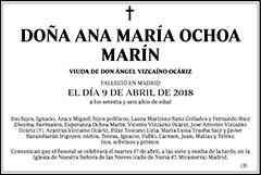 Ana María Ochoa Marín